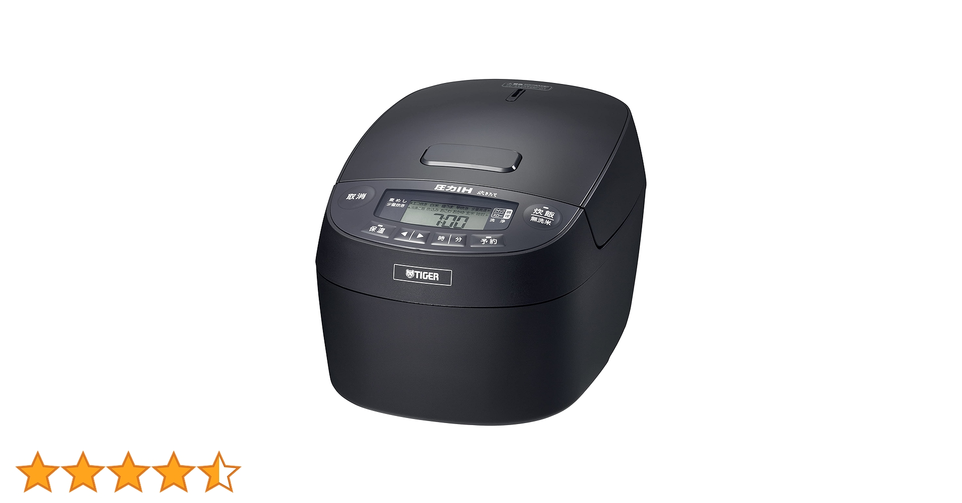 TIGER 炊飯器 JPV-C100 KG 日本製 タイガー魔法瓶 タイガー 圧力IH炊飯器 炊きたて JPV-C100-KG グロス